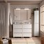 Mueble de baño Noja con patas 6 cajones doble seno white gloss 120 cm de Salgar